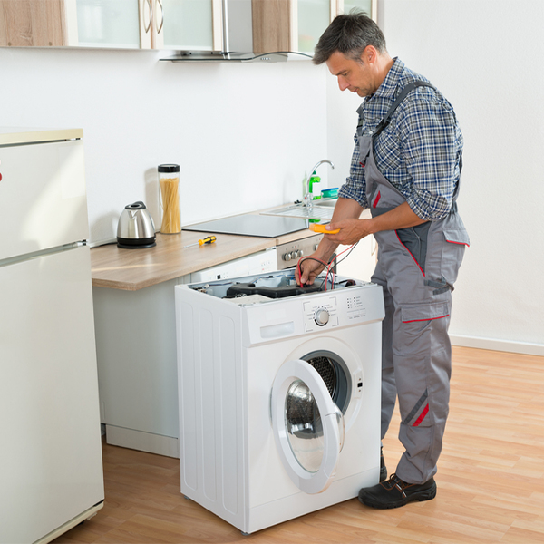 can you walk me through the steps of troubleshooting my washer issue in Osceola IA